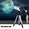 BORWOLF Telescope HD 400/70mm for Adults Refractor Astronomy Telescope - Watching The Moon, Bird Watching, Viewing The Natural Scenery, Viewing The City Scenery, Watching The Animals view 2