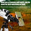 BORWOLF Telescope HD 400/70mm for Adults Refractor Astronomy Telescope - Watching The Moon, Bird Watching, Viewing The Natural Scenery, Viewing The City Scenery, Watching The Animals view 4
