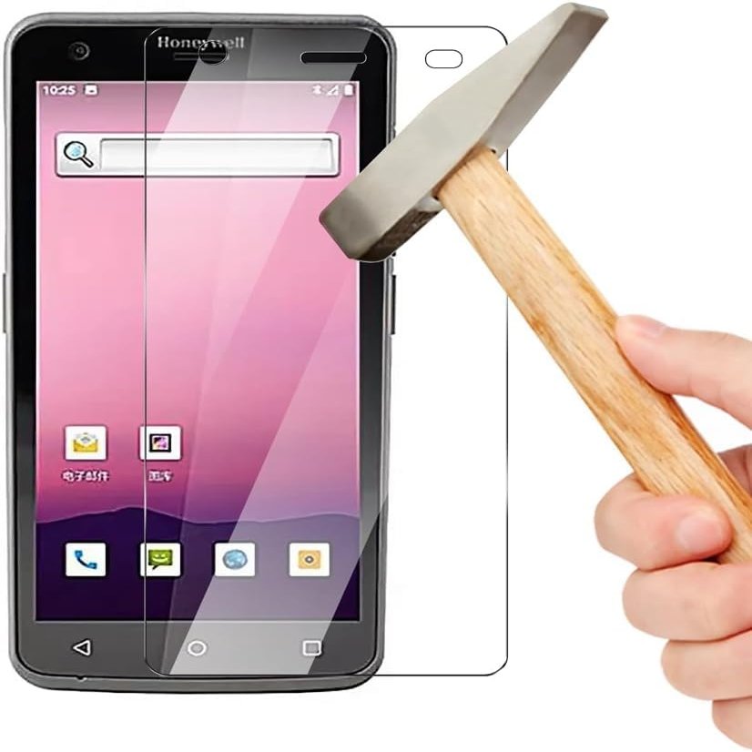 AudioPartner 9H Scratch-Proof Premium Protective Tempered Glass Film Screen Protector for Honeywell PDA EDA50P (1pc)
