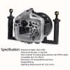 Seafrogs Underwater Housing for Canon EOS 6D Mark II [40M/130FT] Waterproof Housing Case for Canon Eos 6D II +24-105mm F4, 16-35mm F2.8 L II view 4