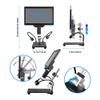 Andoer Coin Microscope, Biological Microscope Kit 10.1-inch LCD USB Digital Microscope 1080P Coin Microscope 1-1600X 16MP Touch-Control Lightness with Remote Control for Plant Insect Observation view 3