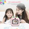 Andoer Kids Camera Instant Print, 4MP Kids Digital Camera Children Instant Print Camera with 2.4-inch IPS Screen Auto Focus Festival Birthday Gift with Card Reader 32GB Memory Card for Girls Boys view 2