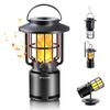 RETEYUNG Outdoor Speakers Bluetooth Waterproof Patio,Wireless Portable LED Flame Light Speaker with Torch Atmosphere Lights for Patio/Yard/Party/Camping Black,Gifts for Men Women Dads Moms view 1