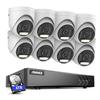 ANNKE 8CH Security Camera System, 8 Channel 3K Lite AI DVR Recorder with Human/Vehicle Detection, 8X 3K Wired IP67 Waterproof CCTV Outdoor Cameras with Smart Dual Light, One-Way Audio, 4TB Hard Drive view 1
