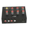 7 Band Sound Equalizer,Output Input, Dual Channel Digital Equalizer, Compatible with Headphones, 3.5mm Interface, 7 Equalization Bands view 2