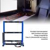Aluminum Personally Constructed Frame, Computer Open Case Bracket, Excellent Heat Dissipation, Vertical Frame ATX MATX ITX Open Computer Case(Blue) view 3