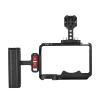 Andoer Camera Cage Aluminum Alloy Camera Video Cage with Cold Shoe Mounts Numerous 1/4 Inch Threads Replacement for Sony ZV-E1 Camera view 2