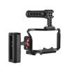 Andoer Camera Cage Aluminum Alloy Camera Video Cage with Cold Shoe Mounts Numerous 1/4 Inch Threads Replacement for Sony ZV-E1 Camera view 3