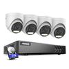 ANNKE 16CH Security Camera System, 5-in-1 3K Lite DVR Recorder with AI Human/Vehicle Detection, 4X 3K Wired IP67 Waterproof CCTV Outdoor Cameras with Smart Dual Light, One-Way Audio for Home, 2TB HDD view 1