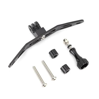 Camera Bracket, Aluminum VCR Stand Bracket Front Camera Mount Fits for G310GS 2018 2019 Matte Black