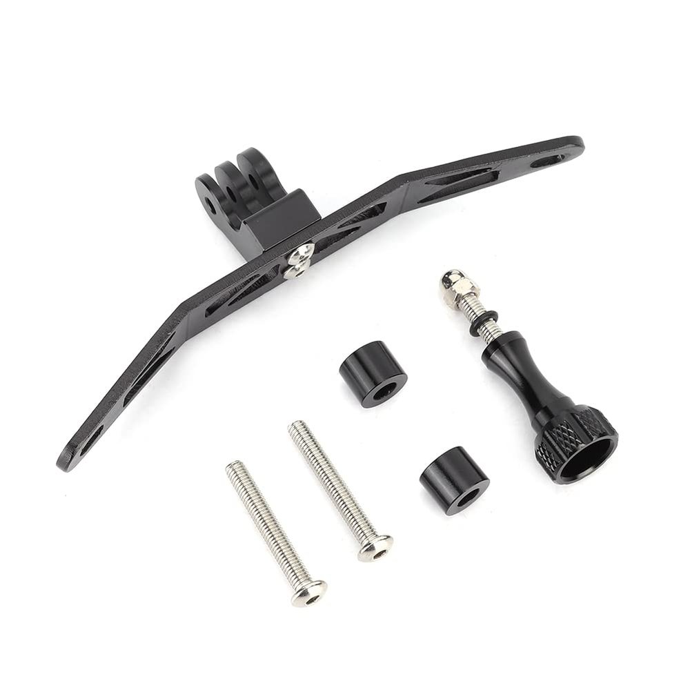 Camera Bracket, Aluminum VCR Stand Bracket Front Camera Mount Fits for G310GS 2018 2019 Matte Black