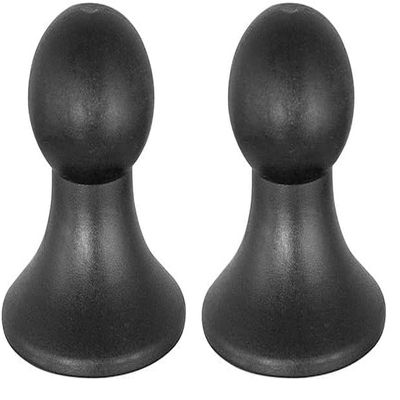 ARKON Mounts SP142017MM Female Camera Threaded Pattern to 17mm Ball Adapter Retail Black (Pack of 2)