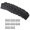 Pilipane 8PCS Thickening Speaker Right Angle Wrap Angle, Plastic Wrap Angles with Screw Kits view 1