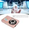 JEOZBM 4K Digital Camera, 48MP 8X Zoom Anti Shake Pocket Digital Point and Shoot Camera, Vlogging LCD Compact Small Camera for Kids Boys Girls(10cm-Rose) view 4