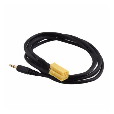 Car Stereo Aux Input Vehicle Lead Cable Adaptor 3.5MM Audio Player (Color : Audio Cable)