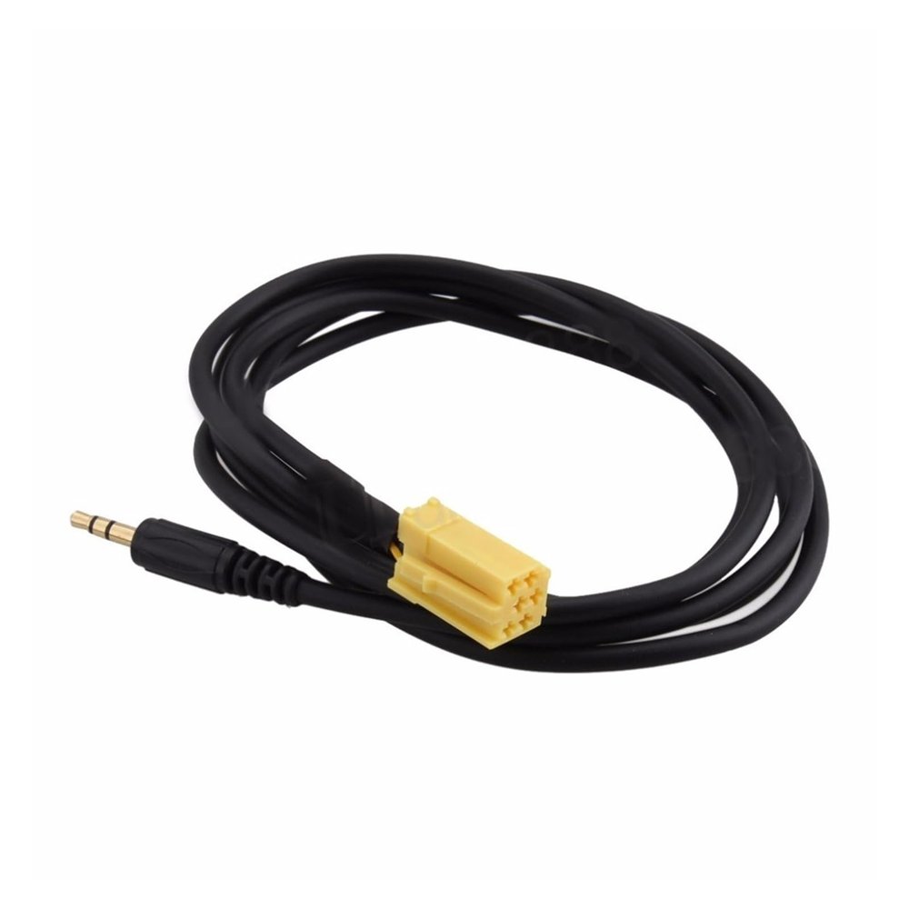 Car Stereo Aux Input Vehicle Lead Cable Adaptor 3.5MM Audio Player (Color : Audio Cable)