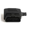 PriaRi 16 Pin OBD2 GPS Diagnostic Connector Male Adapter Socket Shell and Screw Kit Male Auto Car Connector Cable Wire view 1