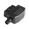 PriaRi 16 Pin OBD2 GPS Diagnostic Connector Male Adapter Socket Shell and Screw Kit Male Auto Car Connector Cable Wire view 2
