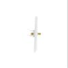 On-Q White WP3466WH 2 Count Coaxial Audio/Video Cable, RCA to F Connector, 4 Pins, Male-to-Female, Indoor Use, 3 Volts DC, Compatible with Audio and Video Devices view 2