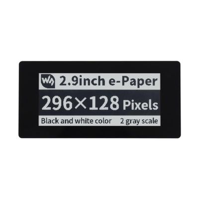 2.9inch Touch E-Paper E-Ink Display HAT Compatible with Raspberry Pi 296x128 Resolution 5-Points Capacitive Touch Black/White Color SPI Interface