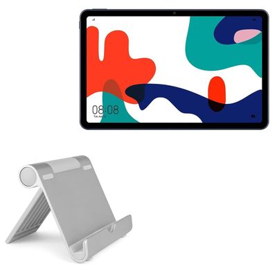 BoxWave Stand and Mount Compatible with Huawei MatePad 10.4 (2022) - VersaView Aluminum Stand, Portable, Multi Angle Viewing Sturdy