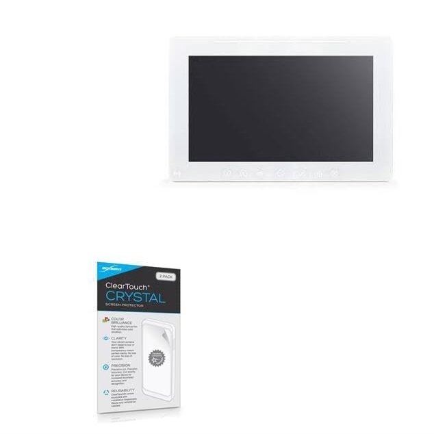 BoxWave Screen Protector Compatible with Adlink MLC-156 - ClearTouch Crystal (2-Pack), HD Film Skin - Shields from Scratches