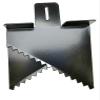 Pro Trucker CB Radio Universal Black Metal Bracket Hump Mount, Sawtooth Ends for Better Grip view 3