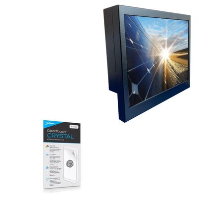 BoxWave Screen Protector Compatible with AbraxSys Corporation SRD-VMLP-150 - ClearTouch Crystal (2-Pack), HD Film Skin - Shields from Scratches