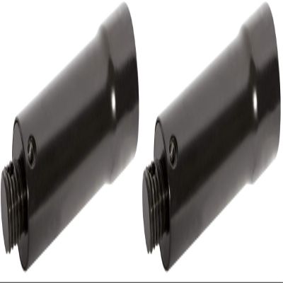 OnStage M20 Subwoofer Adapter, Black, 1 Count (Pack of 2) (SSA21)