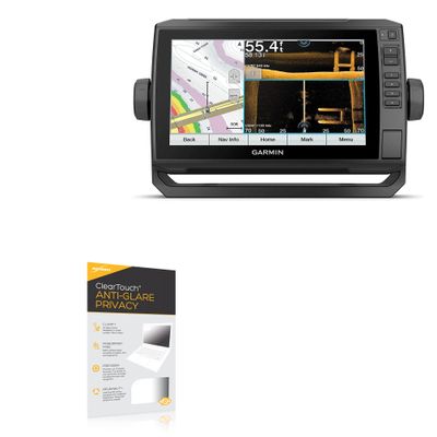 BoxWave Screen Protector Compatible with Garmin echoMAP UHD 93sv - ClearTouch Anti-Glare Privacy (2-Pack), Privacy Screen Protector Flexible Film Anti-Glare
