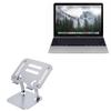 BoxWave Stand and Mount Compatible with Apple MacBook 12" (Retina 2015) - Executive VersaView Laptop Stand, Ergonomic Adjustable Viewing Angle Metallic Riser - Metallic Silver view 1