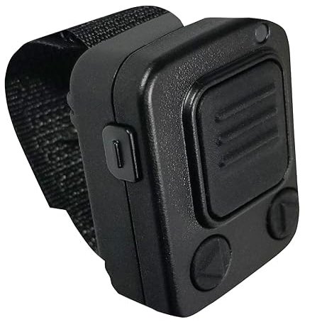 PRYMEBLU Wireless PTT. Best Volume & Channel Select on Apple iOS Devices Running ZELLO App. Partially on Android Devices & Other Push-to-Talk Applications (BT-PTT-Z-Smart).
