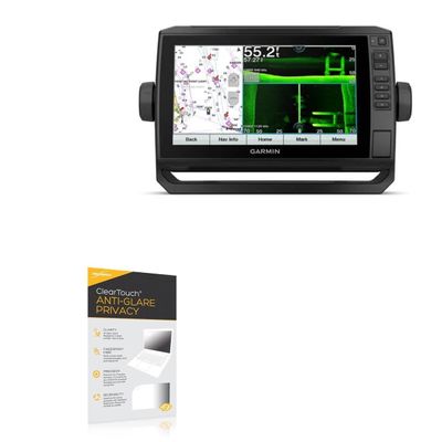 BoxWave Screen Protector Compatible with Garmin echoMAP UHD 94sv - ClearTouch Anti-Glare Privacy (2-Pack), Privacy Screen Protector Flexible Film Anti-Glare