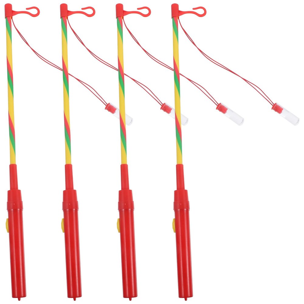 Didiseaon 20 pcs paper lantern accessories lantern holder stick paper lantern stick LED lantern bulbs LED lantern pole children's toys kid toy Stick suite shine plastic