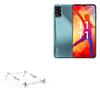 BoxWave Stand and Mount Compatible with Lava Yuva Pro - Pocket Aluminum Stand 3-in-1, Portable Multi Angle Viewing Riser - Metallic Silver view 1