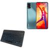 BoxWave Keyboard Compatible with Lava Yuva Pro - SlimKeys Bluetooth Keyboard - with Backlight, Portable Slim LED 7 Colors - Jet Black view 1