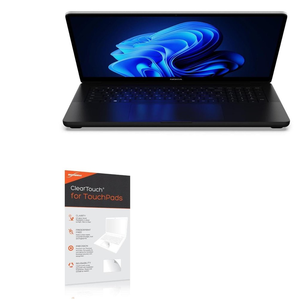 BoxWave Touchpad Protector Compatible with Nokia PureBook Pro 17 - ClearTouch for Touchpad (2-Pack), Pad Protector Shield Cover Film Skin