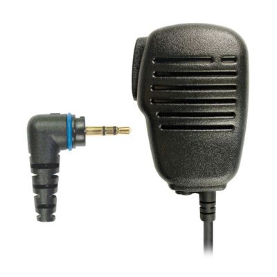 PRYME SPM-100-H9 Observer Remote Speaker Microphone - Lightweight Compact Size, 3.5mm Earphone Jack, 360 Degree Clip - Fits Hytera Single-pin, Right Angle Connector for PD3xx Series