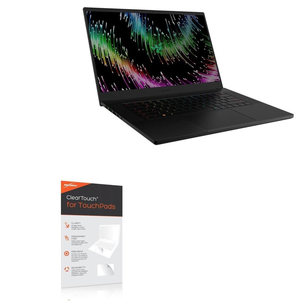 BoxWave Touchpad Protector Compatible with Razer Blade 15 RTX 4070 - ClearTouch for Touchpad (2-Pack), Pad Protector Shield Cover Film Skin