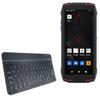 BoxWave Keyboard Compatible with Cubot Kingkong Mini 3 - SlimKeys Bluetooth Keyboard, Portable Thin with Chiclet-Style Keys - Jet Black view 1
