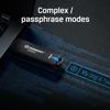 Kingston Ironkey D500S 16GB Encrypted Flash Drive | Dual Hidden Partition | FIPS 140-3 Level 3 | XTS-AES 256-bit | BadUSB and Brute Force Protection | Multi-Pin Option | IKD500S/16GB,Black view 3