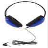 Califone 2800-BL CT Listening First Wired Closed-Back Over-Ear Stereo Headphones for Students, Blue view 1