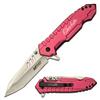 GIFTS INFINITY Custom Personalized Metal Pocket Knife with Engraving  Stainless Steel Everyday Carry Knife, Gift for Men, Groomsmen, Father, Husband, Anniversary, Birthday & Special Occasions (Pink) view 1