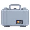 ColorCase Pelican Protector 1170 Case Silver - Small Size Waterproof Case (Case Only) - Silver Latches view 2