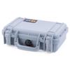 ColorCase Pelican Protector 1170 Case Silver - Small Size Waterproof Case (Case Only) - Silver Latches view 3