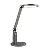 HYQFSAD 4000K Warm White Light Desk Lamp LED Gooseneck Clamp Light, Workbench Lighting for Home Office, Built-in Clock, Calendar and Automatic Timing Reading Desk Lamp (Color : Gray) view 1