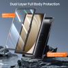 ZtotopCases for Samsung Galaxy Tab A9 Plus 11 Inch 5G 2023 Case, Built-in Screen Protector/Kickstand/Full-Body Dual Layer Shockproof Protective Cover for Tablet A9+ 11'' (SM-X210/X216/X218), Black view 3