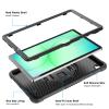 ZtotopCases for Samsung Galaxy Tab A11+ Plus/A9+ 11-Inch 2025/2023, Shockproof Hard Duty Case with Screen Protector+360 Rotating Hand Strap&Stand+Shoulder Strap for Tab A11+/A9 Plus Tablet, Black view 4