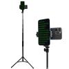 Teleprompter iPhone & Android, Double Phone Holder for Video Recording, Neewer Teleprompter Kit, The Collapsing Design Allows for Easy Storage and Transport (67" Floor-Standing) view 1