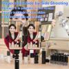 Teleprompter iPhone & Android, Double Phone Holder for Video Recording, Neewer Teleprompter Kit, The Collapsing Design Allows for Easy Storage and Transport (67" Floor-Standing) view 3